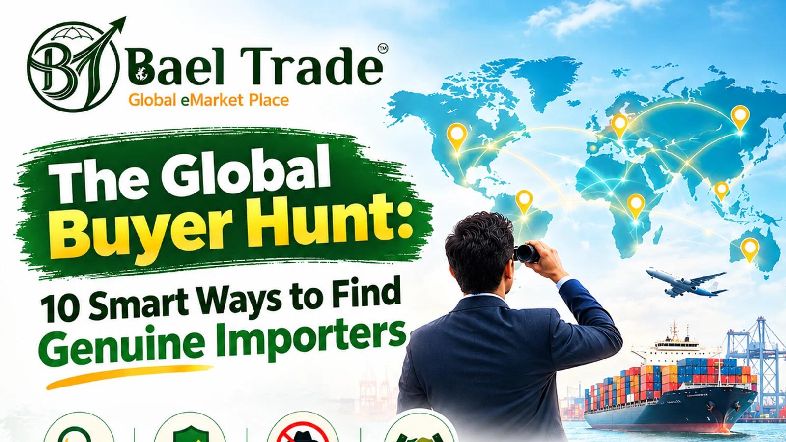 The Global Buyer Hunt: 10 Smart Ways to Find Genuine Importers with 30 Days Guide!