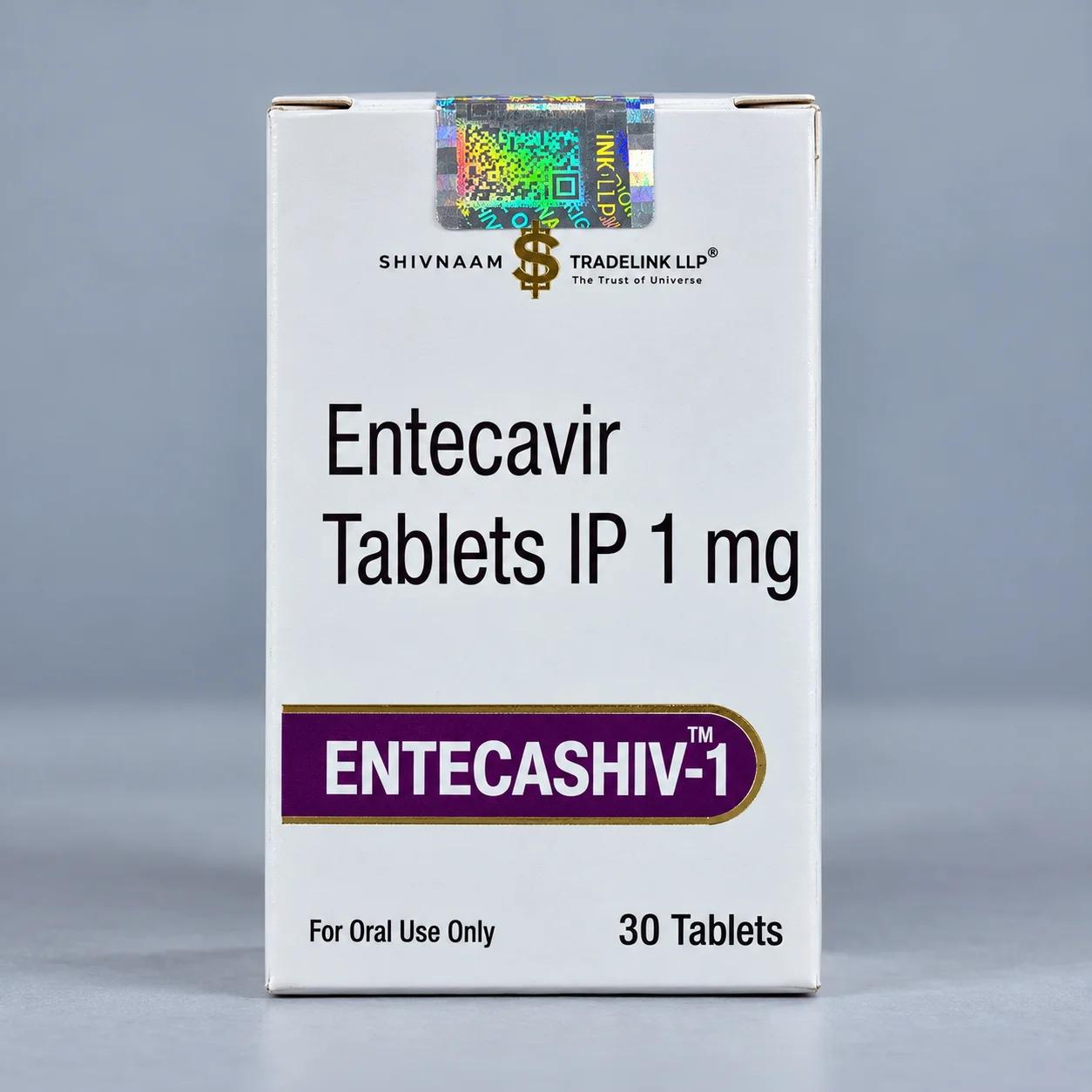 ENTECASHIV 1 MG TABLET — image 1